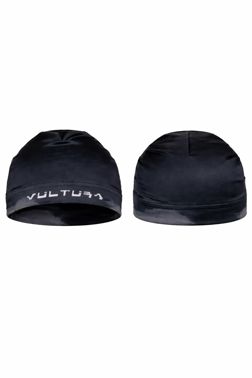 Satin Beanie Black / Grey, bonnet noir et gris Vultura